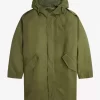 Herrenparka mit Kunstfellfutter
