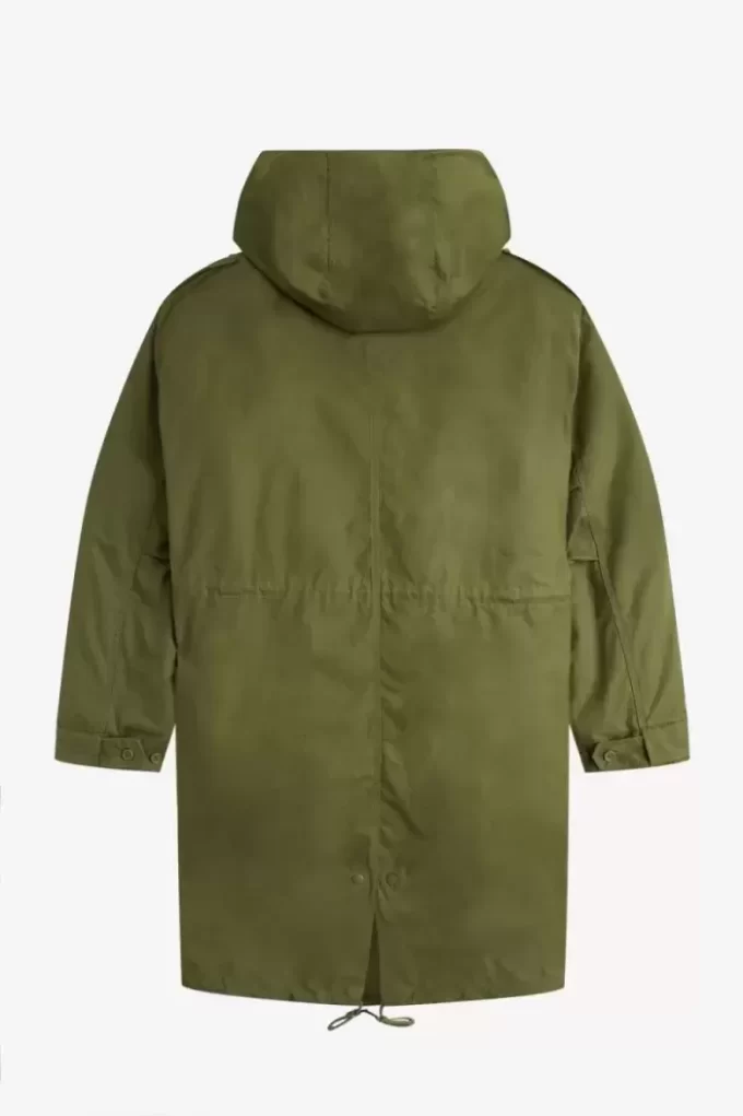 Herrenparka mit Kunstfellfutter