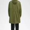 Herrenparka mit Kunstfellfutter