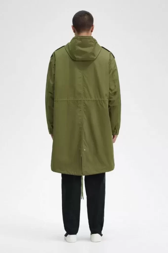 Herrenparka mit Kunstfellfutter