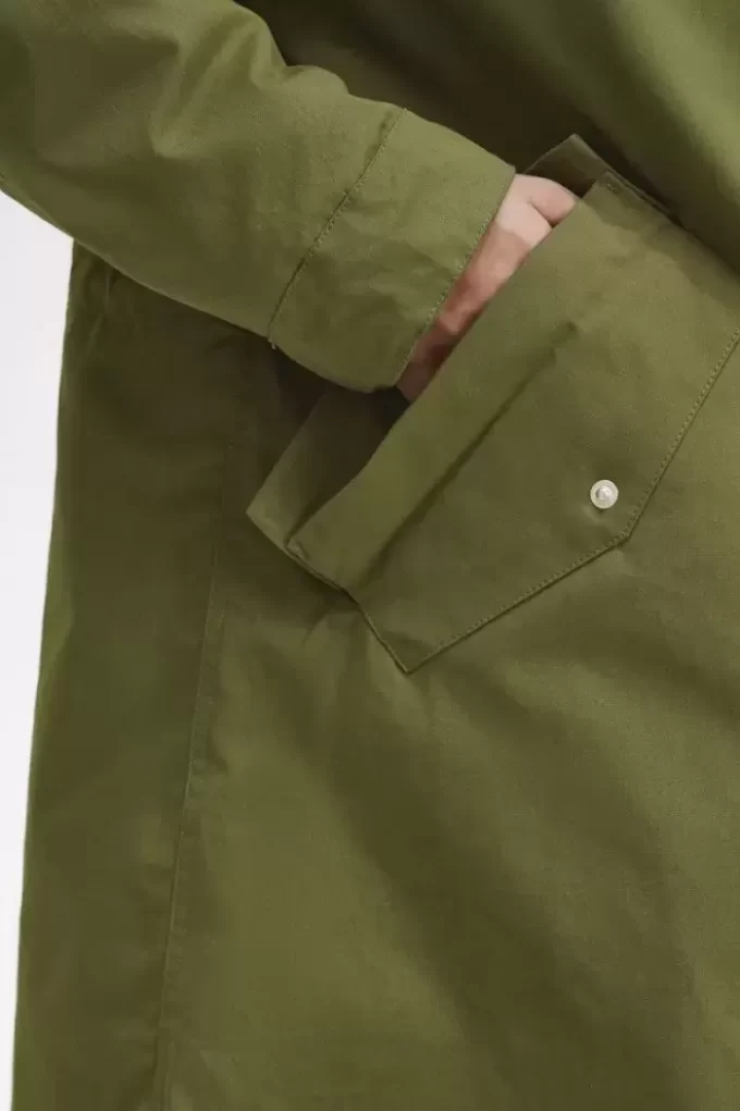 Herrenparka mit Kunstfellfutter