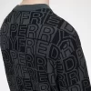 Herrenpullover mit Blockgrafik