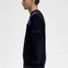Herrenpullover mit Patch-Detail