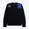 Herrenpullover mit Patch-Detail