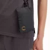 Herrentaschen mit Lanyard aus geknittertem Nylon