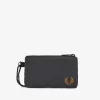 Herrentaschen mit Lanyard aus geknittertem Nylon