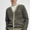 Jacquard-Cardigan für Herren
