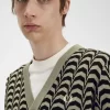 Jacquard-Cardigan für Herren