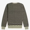 Jacquard-Cardigan für Herren