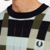 Jacquard-Strick-T-Shirts