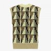Jacquard-Strick-Tank-Strickwaren
