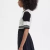 Jacquard-Strickhemd für Damen