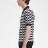Jacquard-Strickhemd für Herren