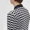 Jacquard-Strickhemd für Herren