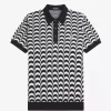 Jacquard-Strickhemd für Herren