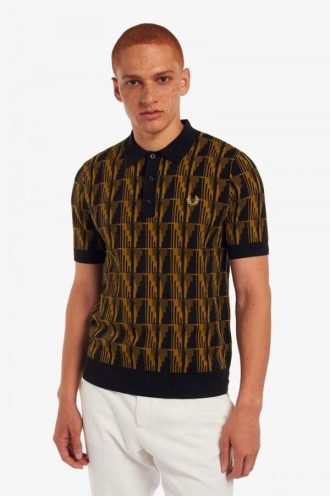 Jacquard-Strickhemden