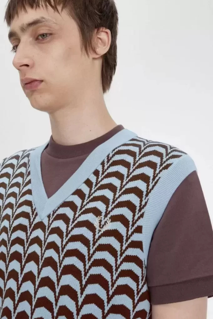Jacquard-Tanktops für Herren
