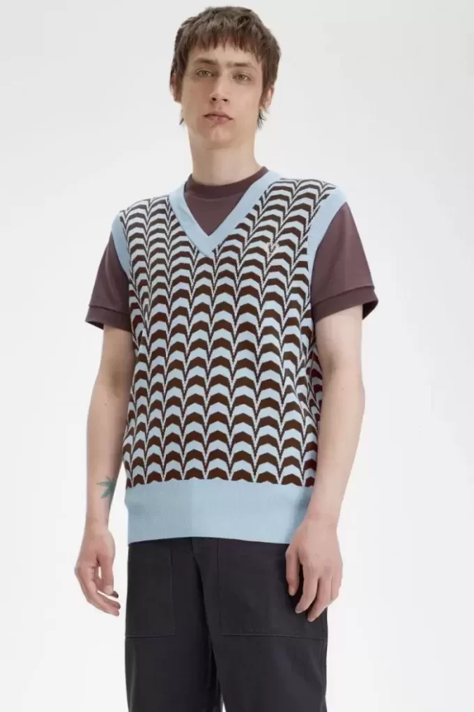 Jacquard-Tanktops für Herren