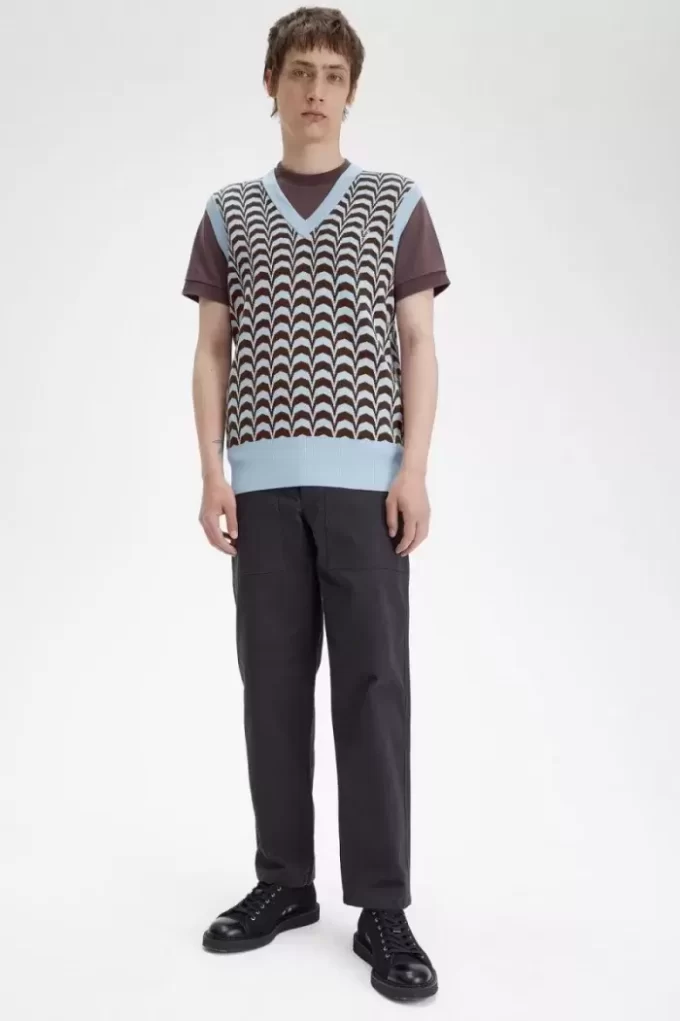 Jacquard-Tanktops für Herren