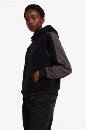 Kapuzenpullover mit Einsätzen