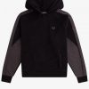 Kapuzenpullover mit Einsätzen