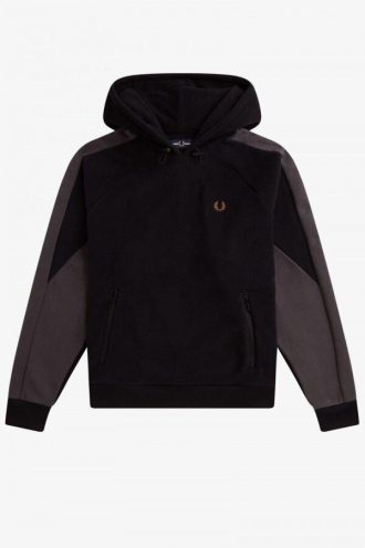 Kapuzenpullover mit Einsätzen