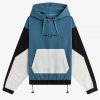 Kapuzenpullover mit Farbblock