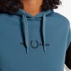Kapuzenpullover mit Farbblock