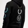 Kapuzenpullover mit grafischem Branding für Herren