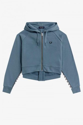 Kapuzenpullover mit Klebeband