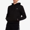 Kapuzenpullover mit Lorbeerkranz-Print