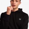 Kapuzenpullover mit Lorbeerkranz-Print