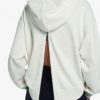 Kapuzenpullover mit Reißverschlussdetail