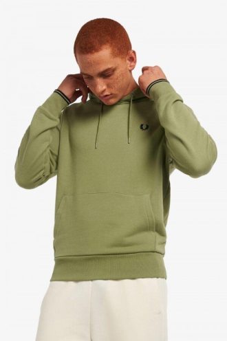 Kapuzenpullover mit Streifen