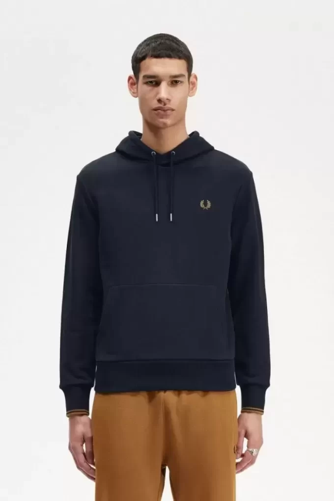 Kapuzenpullover mit Streifen für Herren