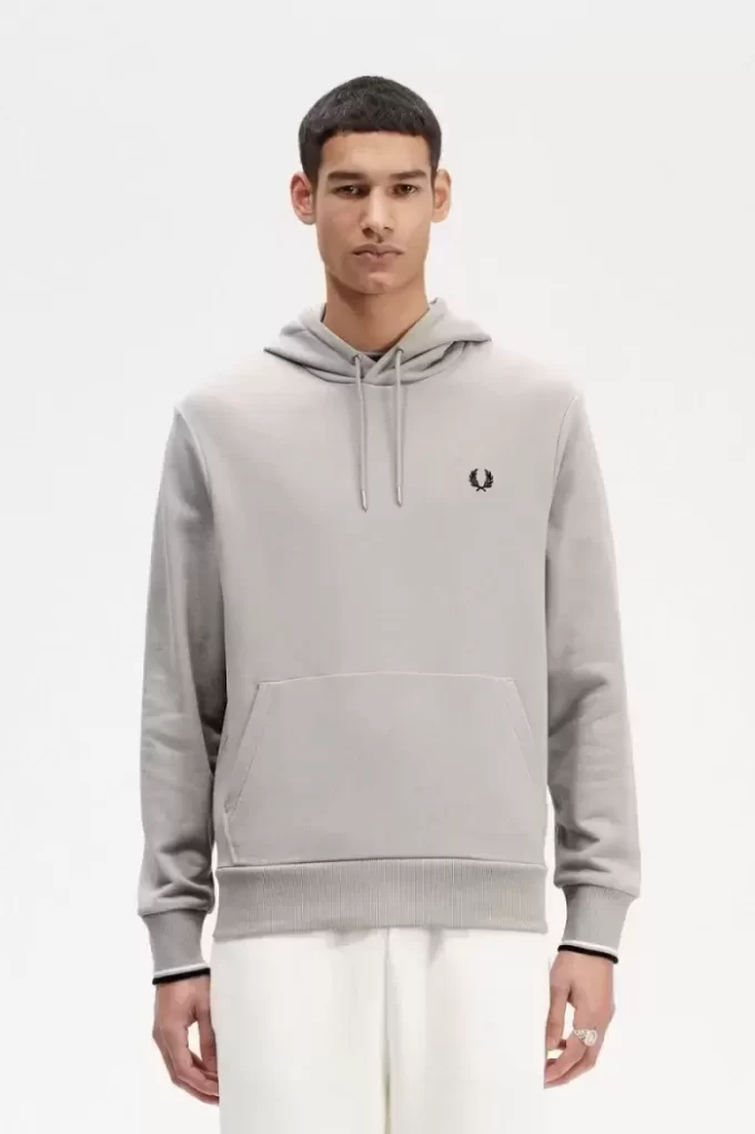 Kapuzenpullover mit Streifen für Herren