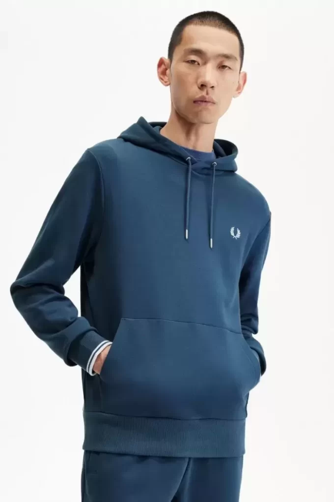 Kapuzenpullover mit Streifen für Herren
