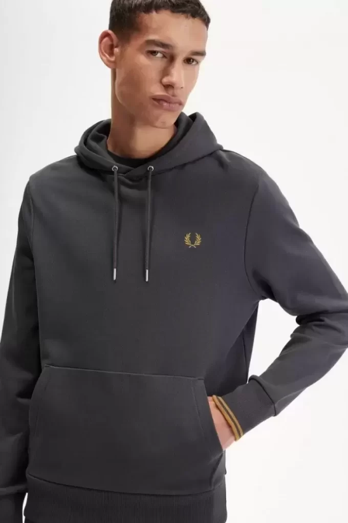 Kapuzenpullover mit Streifen für Herren