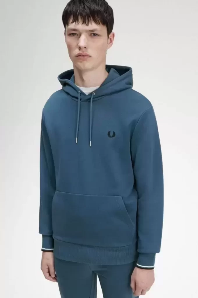 Kapuzenpullover mit Streifen für Herren