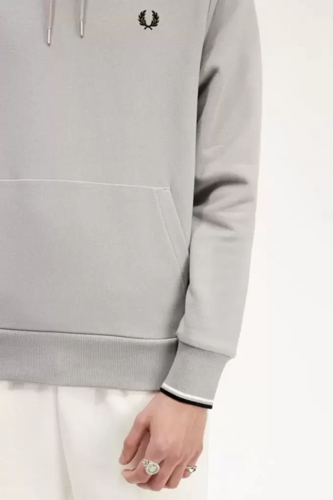Kapuzenpullover mit Streifen für Herren