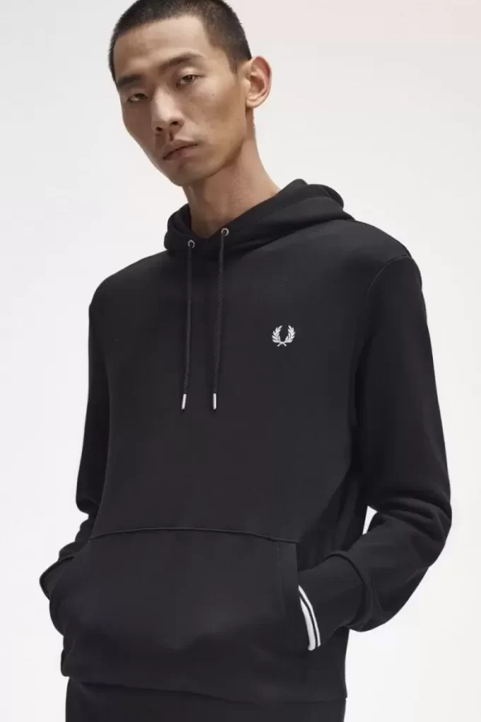 Kapuzenpullover mit Streifen für Herren