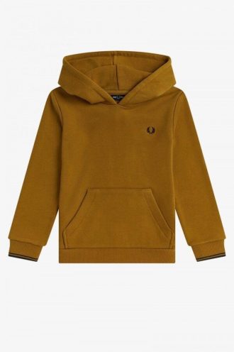 Kapuzenpullover mit zwei Streifen