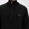 Klassischer Herren-Cardigan mit durchgehendem Reißverschluss
