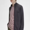 Klassischer Herren-Cardigan mit durchgehendem Reißverschluss