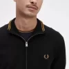 Klassischer Herren-Cardigan mit durchgehendem Reißverschluss