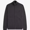 Klassischer Herren-Cardigan mit durchgehendem Reißverschluss