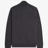 Klassischer Herren-Cardigan mit durchgehendem Reißverschluss