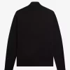 Klassischer Herren-Cardigan mit durchgehendem Reißverschluss