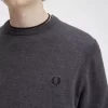 Klassischer Herrenpullover mit Rundhalsausschnitt