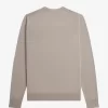 Klassischer Herrenpullover mit Rundhalsausschnitt